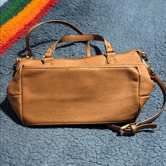 Tommy Hilfiger Tan Handbag with Red and Black Stripe - Picture 7 of 7